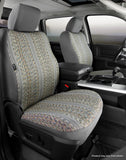 FIA TR49-80GRAY TR40 Series - Wrangler Saddleblanket Custom Fit Front Seat Cover - Gray