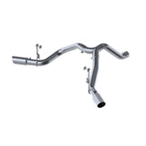 MBRP Exhaust S6172409 4in. Filter Back. Dual Split Side Exit. Cool Duals (TM). T409 Stainless Steel.