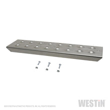 Load image into Gallery viewer, Westin 56-100015 HDX Stainless Drop Replacement Step Plate Kit; 15 in. Step Plate w/Screws;