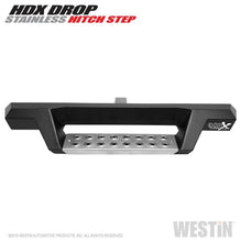 Load image into Gallery viewer, Westin 56-100152 HDX Stainless Drop Hitch Step; 34 in. Step For 2 in. Receiver; Textured Black;