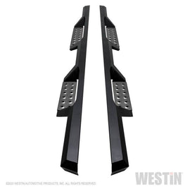 Westin 56-116852 HDX Stainless Drop Nerf Step Bars; Textured Black; Stainless Steel;
