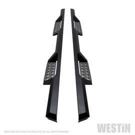 Westin 56-119552 HDX Stainless Drop Nerf Step Bars; Textured Black; Stainless Steel;