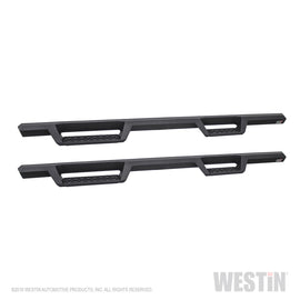 Westin 56-14085 HDX Drop Nerf Step Bars; Textured Black Powder Coated Steel; Mount Kit Included;