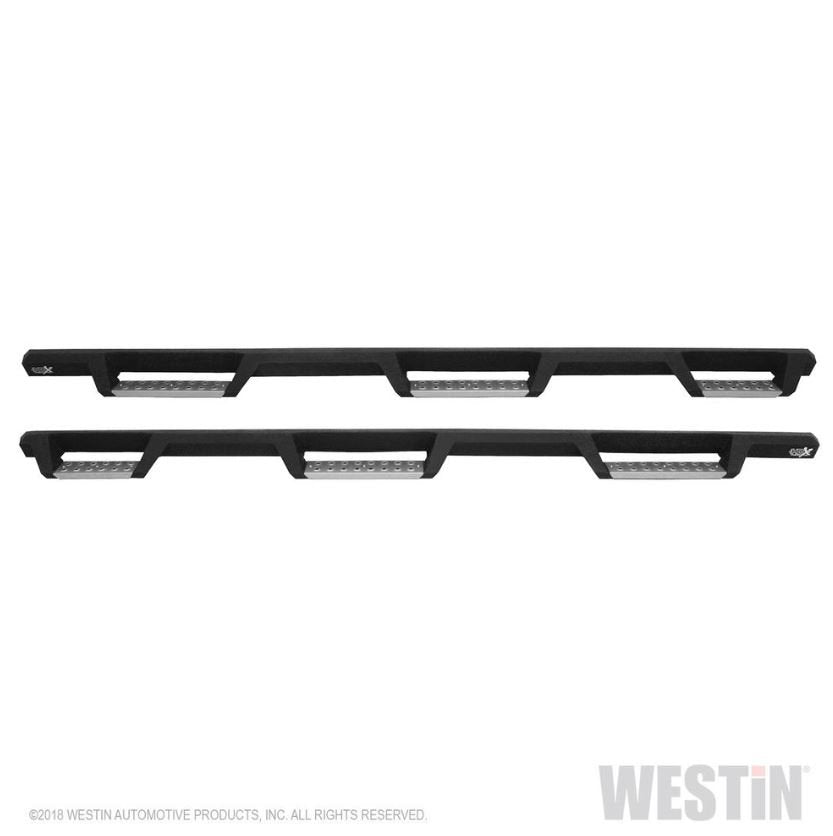 Westin 56-14115 HDX Drop Nerf Step Bars; Textured Black; Incl. Mount Kit And Hardware;