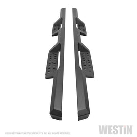 Westin 56-14165 HDX Drop Nerf Step Bars; Textured Black; Steel;