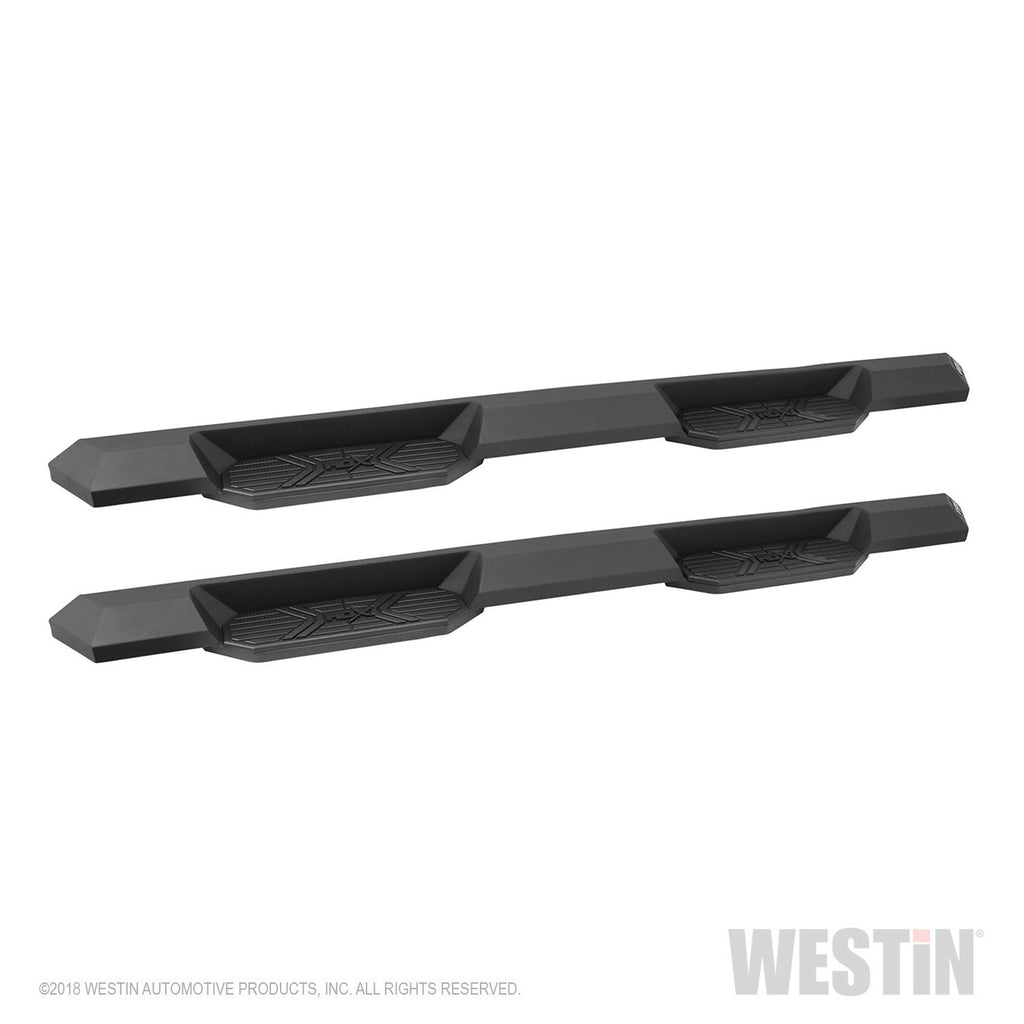 Westin 56-24095 HDX Drop Nerf Step Bars; Textured Black; For Quad Cab;