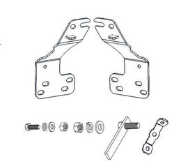 Go Rhino 561860TK Mounting brackets are application-specific for a precise fit on your vehicle