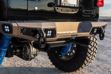 Load image into Gallery viewer, 2018-2025 Jeep Wrangler JL Rear Bumper Sensor Cutouts Reverse Light Cutouts Bare Metal Bodyguard Bumpers
