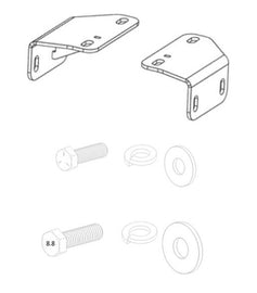 Go Rhino 562260TK Mounting brackets are application-specific for a precise fit on your vehicle