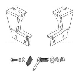 Go Rhino 568860TK Mounting brackets are application-specific for a precise fit on your vehicle