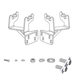 Go Rhino 569860TK Mounting brackets are application-specific for a precise fit on your vehicle