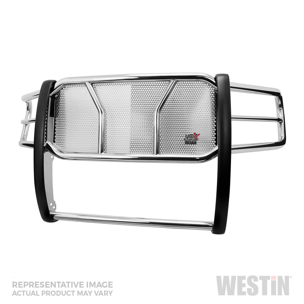 Westin 57-3700 HDX Grille Guard; 2 in. Dia.; Polished Stainless Steel;
