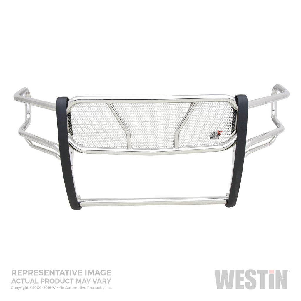 Westin 57-3900 HDX Grille Guard; 2 in. Dia.; Polished Stainless Steel;