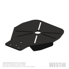 Westin 57-89065 HLR Beacon Light Mount; Horizontal Adjustability; Large; Black;