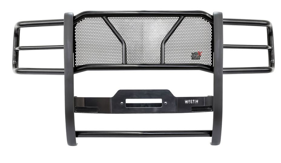 Westin 57-93785A HDX Winch Mount Grille Guard; Black;