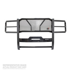 Westin 57-93905 HDX Winch Mount Grille Guard; Steel; Black Finish;