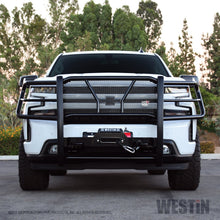Load image into Gallery viewer, Westin 57-93955 HDX Winch Mount Grille Guard; Steel; Black Finish;
