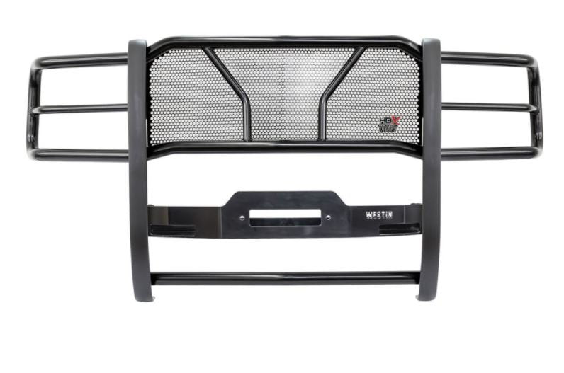 Westin 57-94015A HDX Winch Mount Grille Guard; Black;
