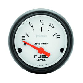 AutoMeter 5714 Traditional incandescent lighting illuminates around the perimeter of the dial