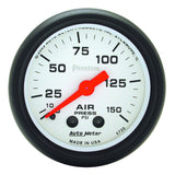 AutoMeter 5720 Traditional incandescent lighting illuminates around the perimeter of the dial