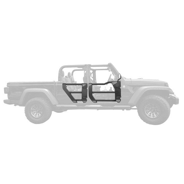 Go Rhino 572601 Trailline Tube Doors, Front pair for Jeep JL/JLU and JT
