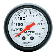 Load image into Gallery viewer, AutoMeter 5732 Traditional incandescent lighting illuminates around the perimeter of the dial