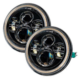 Oracle Lighting 5769-123 2007-2018 Jeep Wrangler JK Switchback LED Halo Headlights