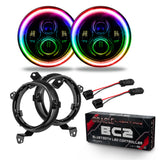 Oracle Lighting 5769J-335 7 in. High Powered LED Headlights, ColorSHIFT(tm) - BC1, Pair