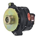Powermaster Performance 578058 XS Volt™ Hi Amp Alternator; CS144; Straight Mounting; 200 Amp; 125 Idle; Black;