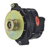 Powermaster Performance 57805 Alternator; CS144; Straight Mounting; 200 Amp; 125 Idle; Black;