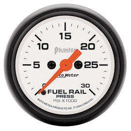 AutoMeter 5793 Traditional incandescent lighting illuminates around the perimeter of the dial