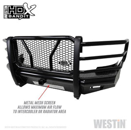 Westin 58-31145 HDX Bandit Front Bumper; Textured Black;