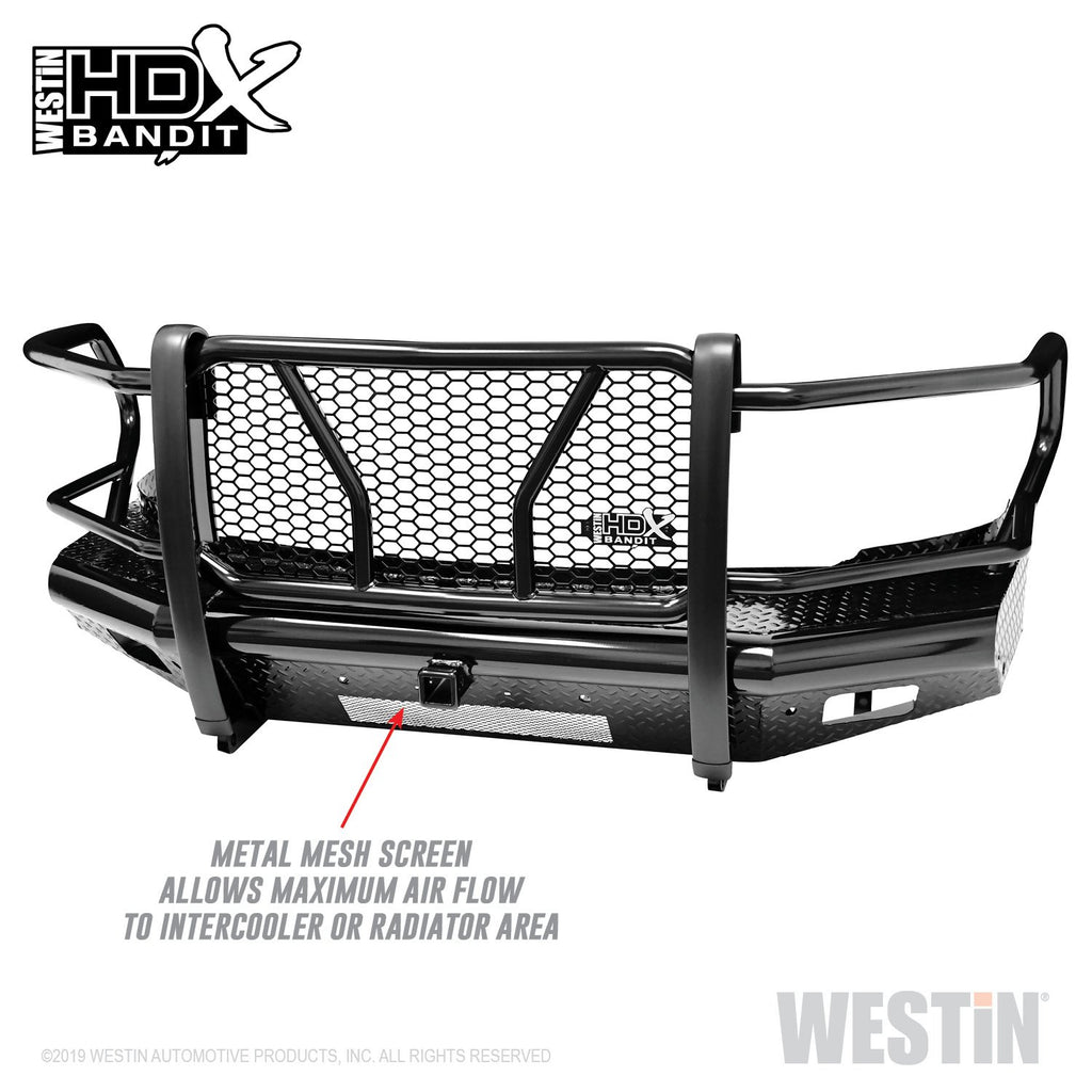 Westin 58-31175 HDX Bandit Front Bumper; Textured Black;