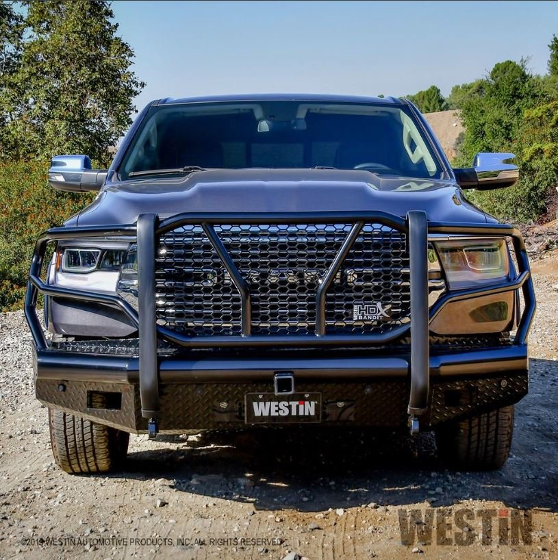 Westin 58-31195 HDX Bandit Front Bumper; Textured Black;