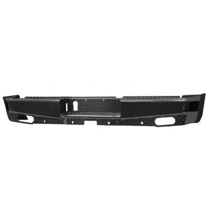 Westin 58-341175 HDX Bandit Rear Bumper; Steel; Black; Incl. Hardware;