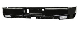 Westin 58-341185 HDX Bandit Rear Bumper; Steel; Black; Incl. Hardware;
