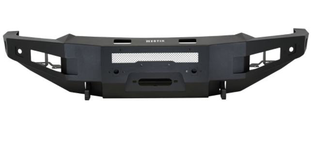 Westin 58-411075 Pro-Series Front Bumper; Textured Black;