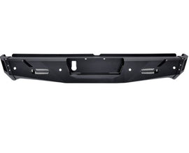Westin 58-421035 Pro-Series Rear Bumper; Textured Black; Steel;