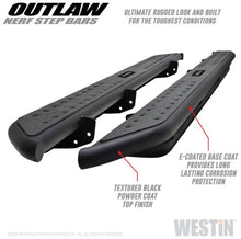 Load image into Gallery viewer, Westin 58-53725 Outlaw Nerf Step Bars; Textured Black;