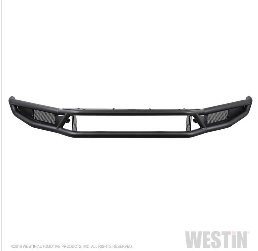 Westin 58-62025 Outlaw Front Bumper; Textured Black;