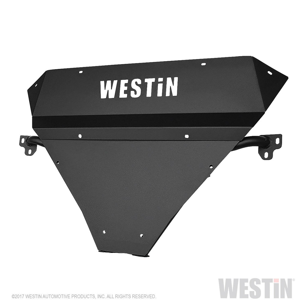 Westin 58-71005 Outlaw Bumper Skid Plate; Textured Black;