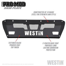 Load image into Gallery viewer, Westin 58-71165 Pro-Mod Skid Plate; Textured Black; E-coated Steel;