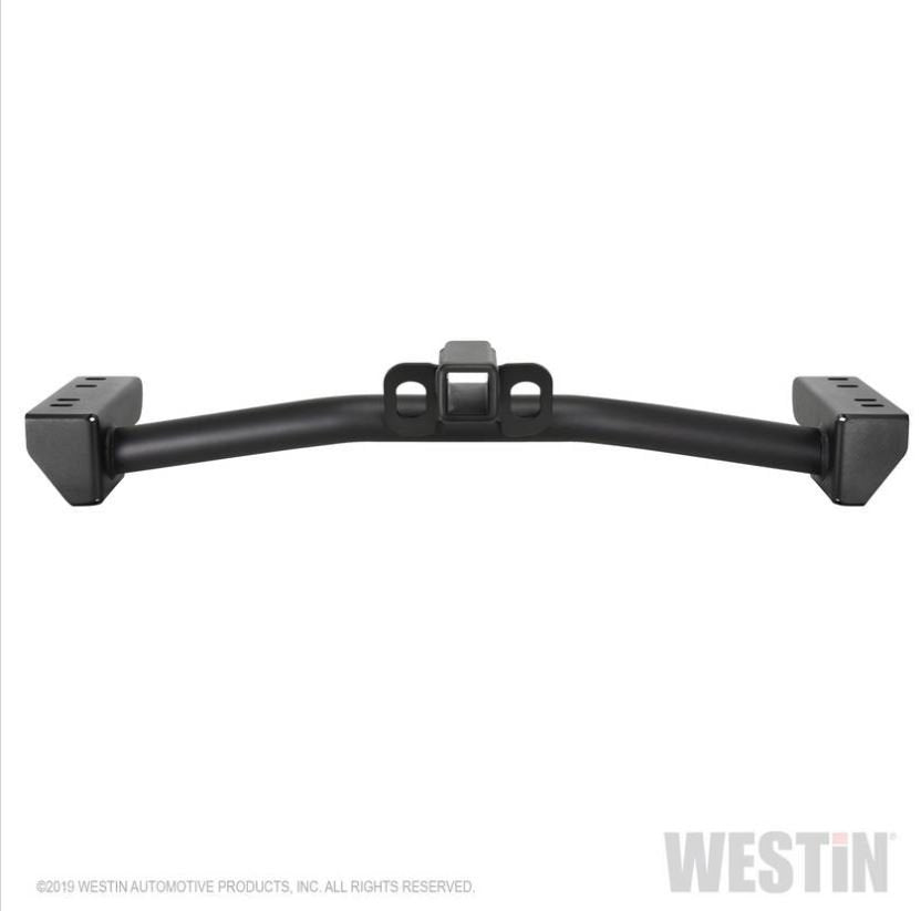 Westin 58-81085H Outlaw Bumper Hidden Receiver Hitch; Textured Black;