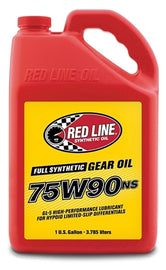 75W90NS Gear Oil Synthetic GL-5 Gear Oil For Manual Transmissions 1 Gallon Red Line Oil