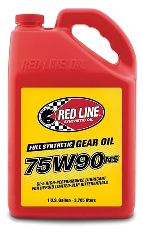 75W90NS Gear Oil Synthetic GL-5 Gear Oil For Manual Transmissions 16 Gallon Red Line Oil