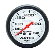Load image into Gallery viewer, AutoMeter 5832 Traditional incandescent lighting illuminates around the perimeter of the dial