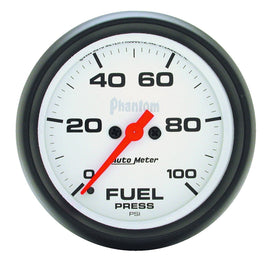 AutoMeter 5863 Traditional incandescent lighting illuminates around the perimeter of the dial