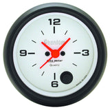 AutoMeter 5885 Traditional incandescent lighting illuminates around the perimeter of the dial