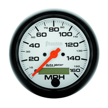 Load image into Gallery viewer, AutoMeter 5888 Traditional incandescent lighting illuminates around the perimeter of the dial
