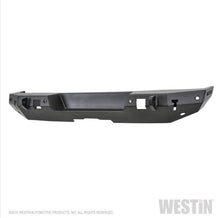 Load image into Gallery viewer, Westin 59-82045 WJ2 Rear Bumper; Steel; w/Sensors; Textured Black;